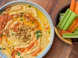 Roasted Red Pepper and Garlic Hummus