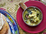 Cabbage Soup: White Bean & Kale #Healthy Eating