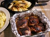 Chicken with Raspberry Glaze & Braised Endives  #Foodie Friday