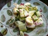 Cucumber Salad: Red Onion & Dill #Foodie Friday