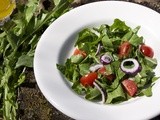 Dandelion Salad: Adirondack Cookbook  #Healthy Eating #Weekly Menu Plan