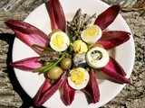 Endive Anchovy Nicoise Salad #Healthy Eating #Weekly Menu Plan