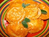 Foodie Friday: Cheese Raviolis with Pumpkin Sauce