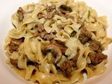 Foodie Friday: Ground Beef Stroganoff