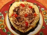 Foodie Friday: Sausage & Farro Stuffed Squash