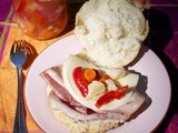 Giardiniera on a Muffuuletta Sandwich #The Everyday Fermentation Handbook #Weekly Menu Plan