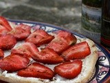 Goat Cheese & Strawberry Tartine #French Friday's with Dorie