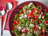 Greek Vegetarian: Celebrating Mediterranean Diet Month  #Healthy Eating #Weekly Menu Plan