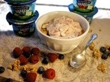 Greek Yogurt: Stonyfield's new flavors:  You gotta try this #StonyfieldGreek!    #Healthy Eating #Weekly Menu Plan