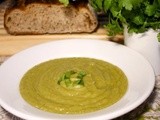 Green Irish Soup: Leeks & Parsnips  #Foodie Friday