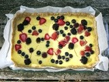 Low Sugar Lemon Berry Tart #Pyure Stevia #Foodie Friday