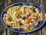 Muffuletta Pasta Salad   #Weekend Bites