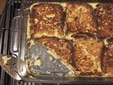 Panettone French Toast Pudding #Weekly Menu Plan