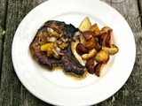 Pineapple Honey Pork Chops  #Henry's Humdingers #Weekly Menu Plan