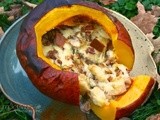 Pumpkin Stuffed with Everything Good #French Fridays with Dorie