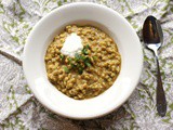 Red Lentil Barley Soup #Weekly Menu Plan