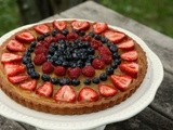 Sable Breton Galette with Berries #French Fridays with Dorie
