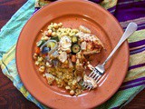 Slow Cooker Algerian Chicken Stew: Chicken Couscous #French Fridays with Dorie