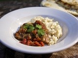 Slow Cooker Indian Eggplant: Bhurtha #Food of the World