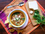Slow Cooker Mexican Chicken Soup # Cinco de Mayo