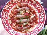 Slow Cooker Sausage Tomato Fennel Stew #Healthy Eating