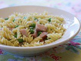 Smoked Ham & Peas Pasta #Weekly Menu Plan