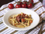 Tuna Escabeche Pasta #French Fridays with Dorie