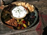 Tzatziki Greek Appetizer Platter #French Fridays with Dorie