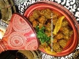 Kefta aux epinards/ Algerian spinach meatballs