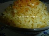 Fragrant Golden Fried Pearl White Rice (Meatless Recipe)