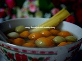 Happy Winter Solstice 冬至节快乐 and Tang Yuan 汤圆 (Chinese Glutinous Rice Balls) in Sweet Fragrant Osmanthus Lemongrass Pandan Sweet Soup