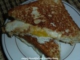 Healthy Grilled Cheesy Egg Sandwich