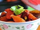 Lamb Shoulder cooked in a clay pot enhances the flavor of the dish and also serves as a very a simple flavorful wholesome heartwarming one pot meal