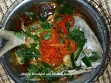 Simple Steamed Chinese Pomfret with Soy Sauce