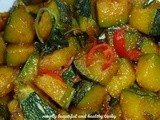 Spicy Fragrant Japanese Pumpkin (南瓜 nán guā) - Meatless Recipe