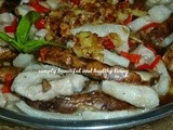 Steamed Pork Belly with Portabello Mushroom