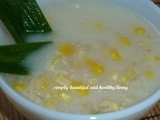 Sweet Fragrant Wheat and Corn Porridge