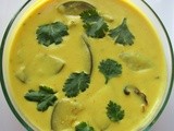 Baigan ki kadhi(Eggplant Kadhi)