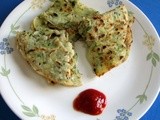 Cucumber ka chilla