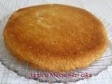 Eggless Milk powder Cake