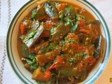 Eggpalnt in Tomato Gravy/Tamatar Baingan(Kashmiri Style)