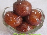 Gulab jamun with milk powder