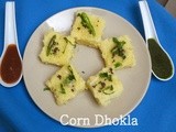 Intant Corn Dhokla