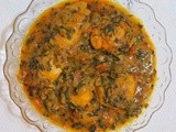 Methi Chicken(chicken with fenugreek leaves)