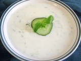 Mint cucumber raita