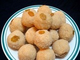 Rava and Coconut Laddu