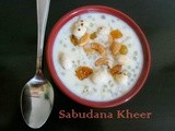 Sabudana Kheer