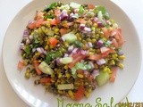 Sprouted Moong Salad