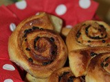 Cinnamon Rolls with Chocolate Chips