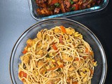 Chicken noodles